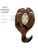 Diamond Top Piece - Human Hair Topper