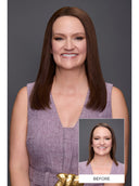 easiPart XL Wide Human Hair 14” - Topper