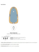 Easipart French HH 8'' - Human Hair Topper