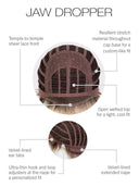 Jaw Dropper - HF Synthetic Wig