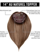 14″ Au Naturel Topper - HF Synthetic Topper