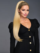 27'' Straight Cinched - HF Synthetic Ponytail