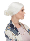Granny with Bun - Synthetic Wig