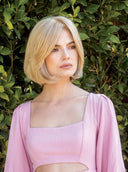 Orchid 9'' Human Hair Top Piece by Orchid - Front 3 (Marigold)