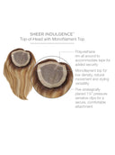 Gilded 12'' - Human Hair Topper