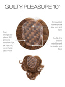 Guilty Pleasure 10'' - Human Hair Top Piece