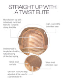 Straight Up With A Twist Elite - HF Synthetic Wig