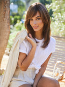 Remy 10'' Human Hair Top Piece by Amore - Front 2 (Chocolate Parfait)