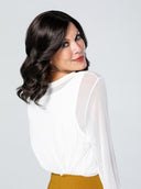 Top Coverage Wavy 12'' - Synthetic Topper