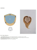 Top Form French HH 12'' - Human Hair Topper
