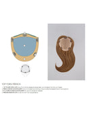 Top Form French HH 18'' - Human Hair Topper