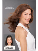 Top Blend - Human Hair Topper